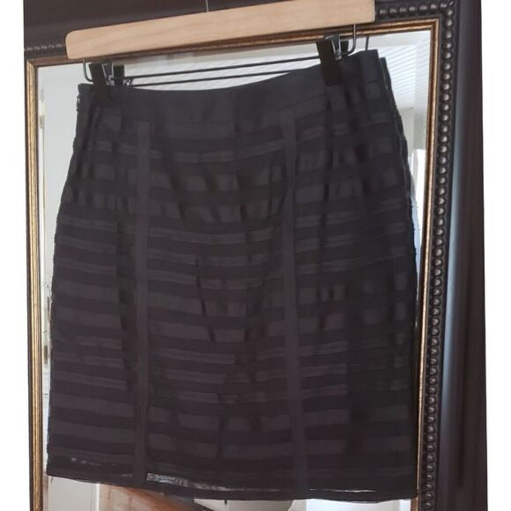 Ann Taylor Black Pencil Skirt Size 2